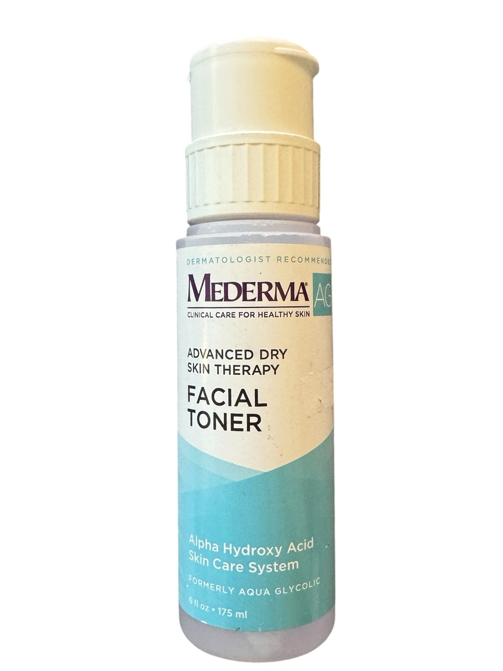 Mederma AG Advanced Dry Skin Therapy Facial Toner AHA 6 fl oz